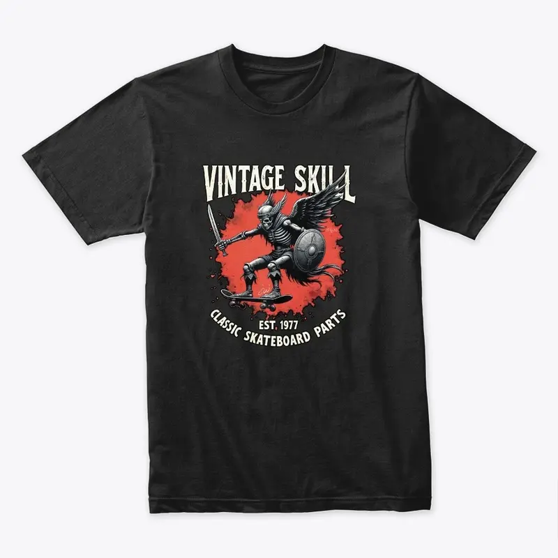 The Viking Skateboarder Tee